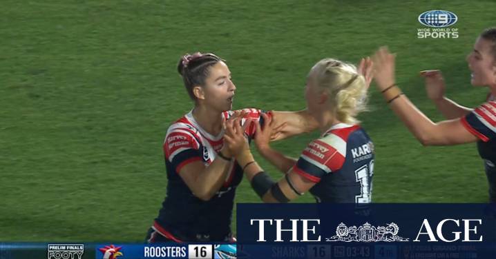 Roosters half nails field goal