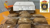 La Guardia Civil intercepta 11 envíos postales de paquetería en Valladolid, con 34 kilogramos de picadura de tabaco