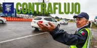 Así luce el operativo vial de contraflujo en el regreso a clases (VIDEO)