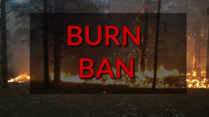Burn ban in effect for DeKalb County through October