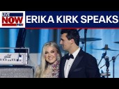 WATCH: Erika Kirk says husband Charlie's "movement will continue"