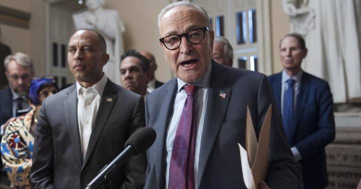 Schumer willing to risk government shutdown over health care
