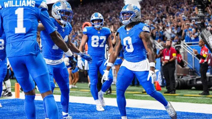 Lions finally run trick play Amon-Ra St. Brown, Jahmyr Gibbs teased every week