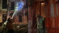 Incendio en edificio antiguo de Tampico: evacúan a huéspedes del Hotel Mandarín