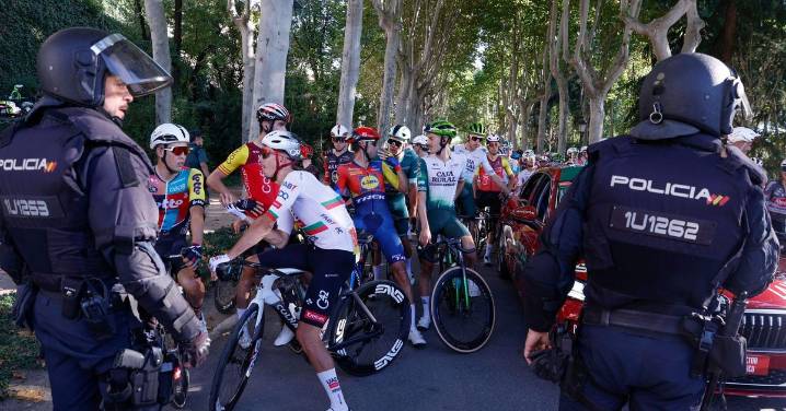 La Vuelta, derrotada por las manifestaciones propalestinas