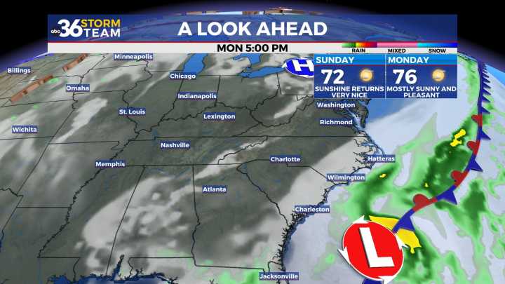 Another round of fall-like air on the way for the weekend