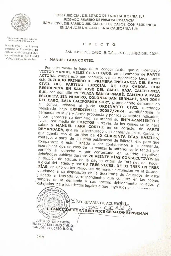 Edicto 00057/2024