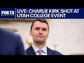 WATCH LIVE: Charlie Kirk shot at Utah college event
