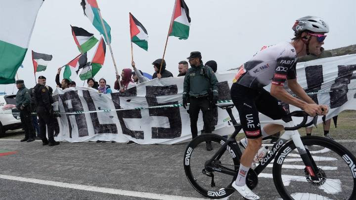 La Audiencia Nacional no admite la denuncia por el boicot a Israel en La Vuelta