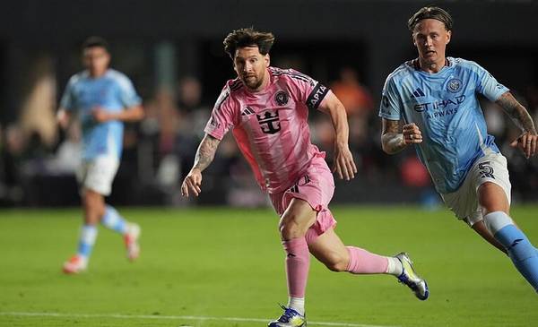 Messi juega en New York con su Inter Miami