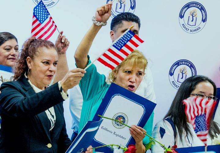 These 24 new citizens in Jurupa Valley are proud to be Americans