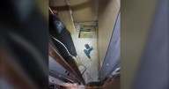 Calgary apartment tunnel lands man with break