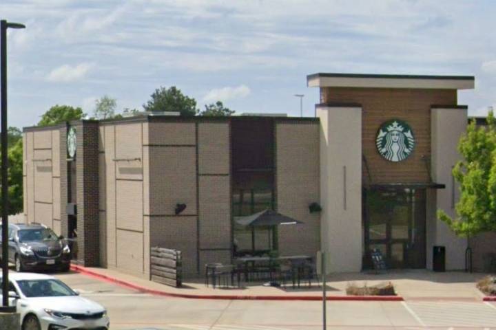 Starbucks in Front of Starbucks Closed on South Broadway in Tyler
