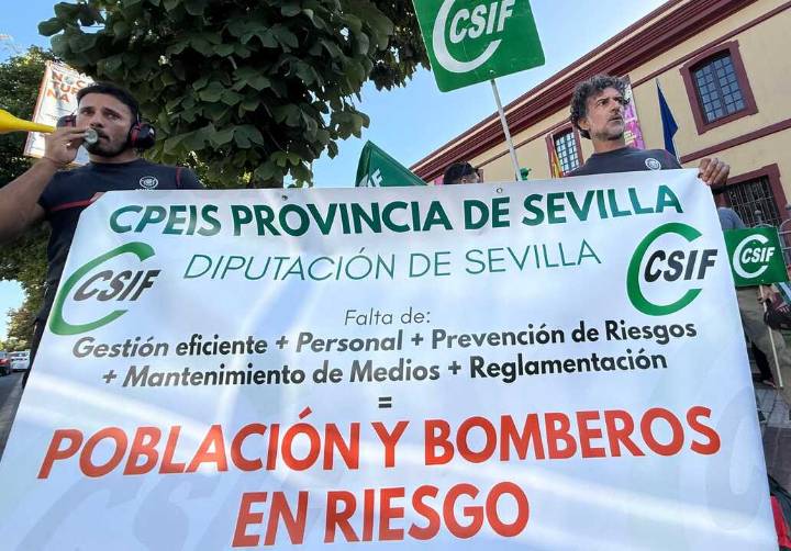 CSIF reclama 498 plazas en el Consorcio de Bomberos y la Diputación niega riesgos graves