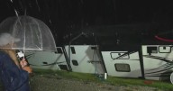 Sanger woman dies after storm overturns her home, RV park employees say