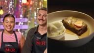 MKR Recipes Episode 7: Danielle and Marko’s Miso Brownie with Sesame Ice Cream and Miso Caramel Sauce