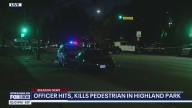 Pedestrian struck in Highland Park