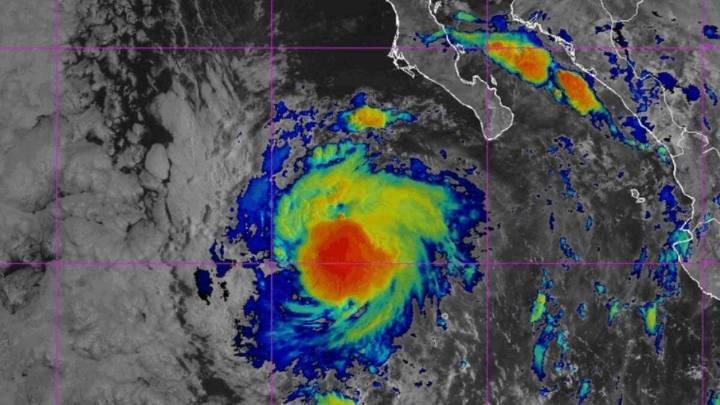 Mario Restrengthens To A Tropical Storm Off The Coast Of Mexico