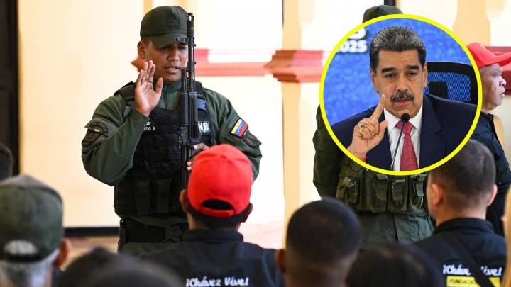 Maduro llevará militares a los barrios de Venezuela para entrenar a la población: "Nos preparamos por si acasito se necesitara"