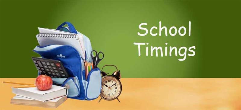 School Timings Changed In Jammu Division From October