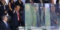 Trump attends New York Yankees game to mark the 24th anniversary of 9/11