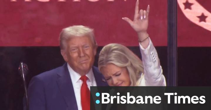 Mourners including US President Donald Trump gather for Charlie Kirk memorial