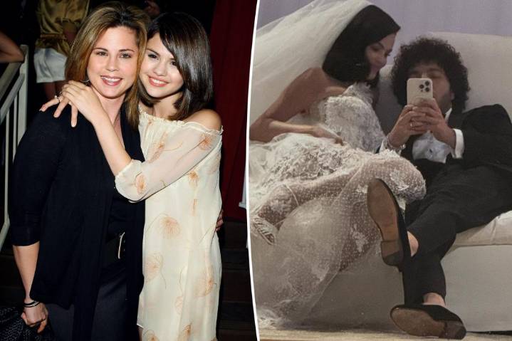 Selena Gomez's mom reveals who walked singer down the aisle at Benny Blanco wedding after reported snub