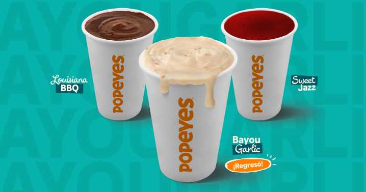 Popeyes se suma a la tendencia global del dipping
