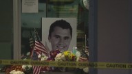 Mourners at Phoenix Turning Point USA HQ