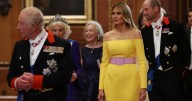 Melania Trump’s Bold Off-The-Shoulder Yellow Gown Turns Heads at Royal State Banquet