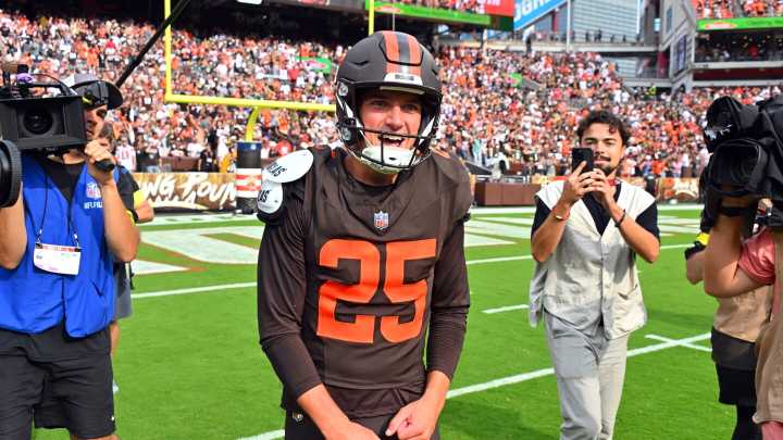 Andre Szmyt is the AFC special teams player of the week