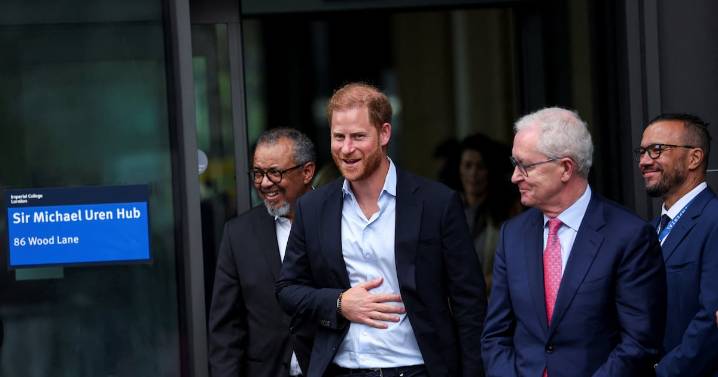 During brief visit to the U.K., Prince Harry reunited with his father, King Charles III