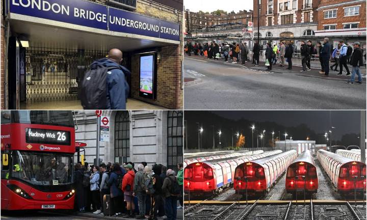 Tube strike latest LIVE: Commuter misery as London Underground wiped out by RMT walkout