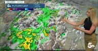All day mountain rain, plus late-day storms in the plains on Friday