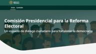 A medias, lanzan página de la Comisión para la Reforma Electoral