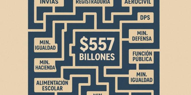 Entidades públicas aumentan gasto hasta 30% en el Presupuesto Nacional 2026 