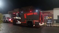 Salida de Bomberos por incendio en una vivienda
