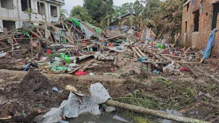 Military airstrike on schools in western Myanmar kills at least 18 people, most of them students