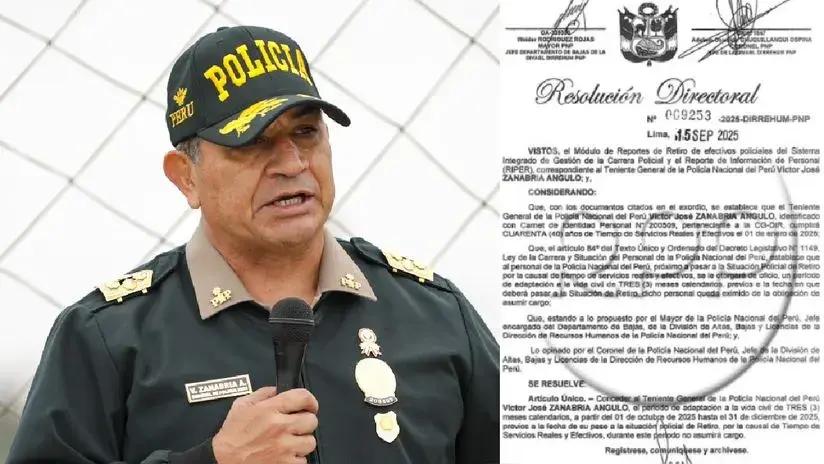 Víctor Zanabria pasará al retiro el 31 de diciembre tras un periodo de "adaptación a la vida civil" de tres meses