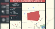 Clark County enters severe thunderstorm warning Friday night, including hail