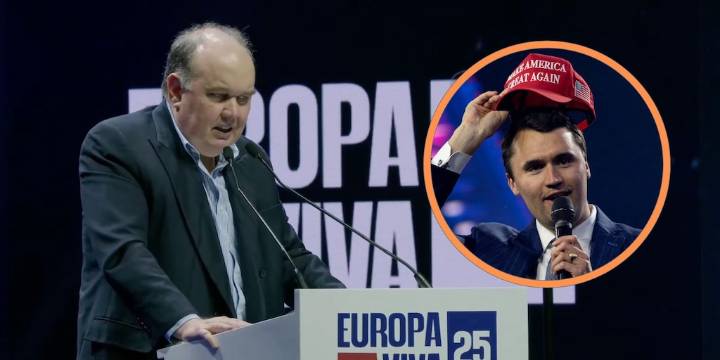 López Aliaga anuncia “homenaje apoteósico” a Charlie Kirk en Lima en evento de partidos de derecha: “¡Viva Europa!”