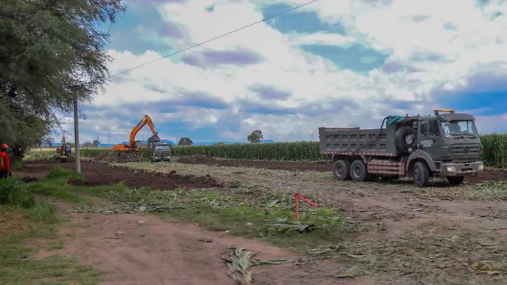 Dialogan con ejidatarios por paso del Tren México