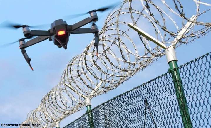 Suspected drone movement near IB in Samba