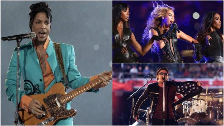 Look back at the most memorable halftime shows