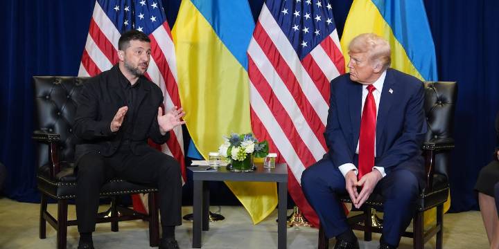 Ukrainians cautious after Trump shifts his stance, saying they can win the war against Russia