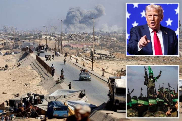 Trump gives Hamas '3 or 4 days' to accept his Gaza peace deal -