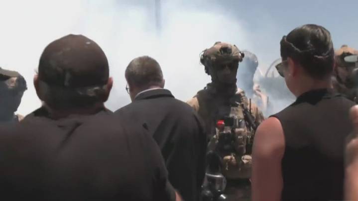 California bans most law enforcement officers from wearing masks during operations