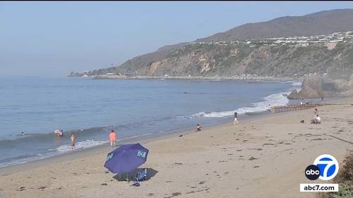 High bacteria levels detected in ocean water at several LA County beaches, prompting warning to swimmers
