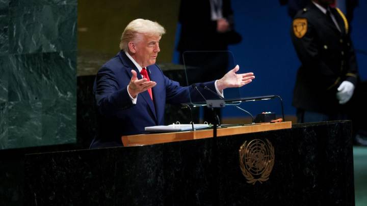Trump alardea de parar "siete guerras" sin ayuda de la ONU y señala que reconocer el Estado palestino es "premiar" a Hamás