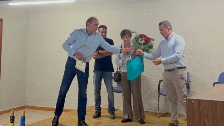 Marina Losada Rodríguez, 27 años de servicio en Cabrera: "Aprendes el valor de las personas"